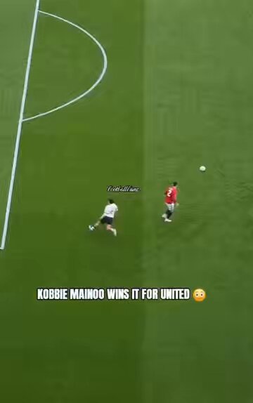 Mainoo and Casemiro 25 pace pivot did this you