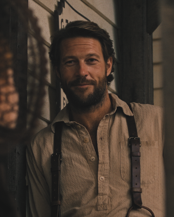 Luke Bracey as Charles Ingalls...hello 👀