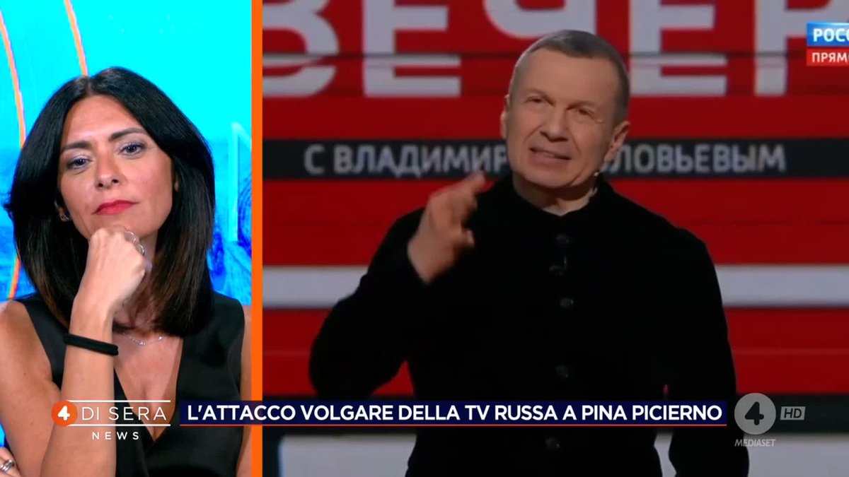 L'attacco volgare della TV russa a Pina Picierno #4disera News