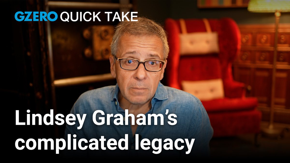 lindsey graham believed in american power. he also believed in access to power. that made him consequential. and deeply complicated. GZERO Media