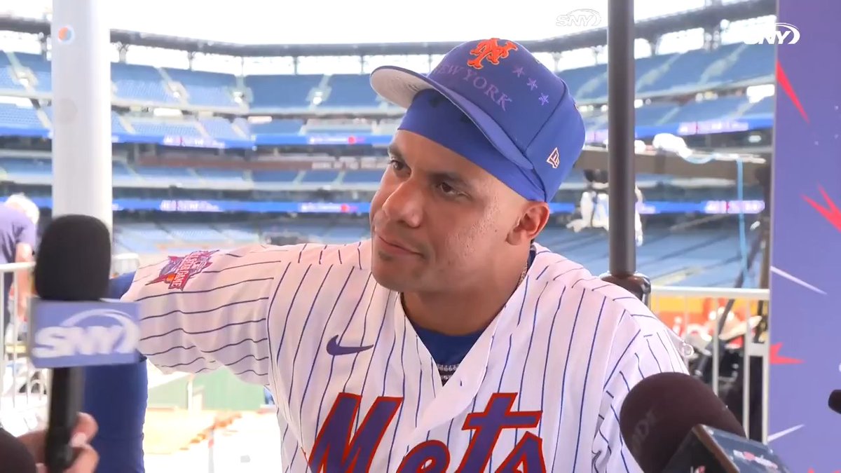 .Michelle Margaux asks Juan Soto which Mets young player he thinks will be at the All-Star Game next year: "All of them. I think Benge, Ewing, they have so much talent. I know Lindor is going to be back up again."