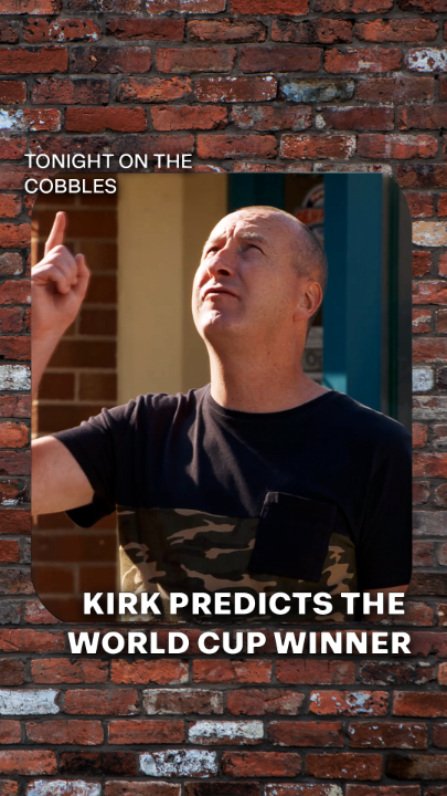 Come on England! If you do it for anyone, do it for Kirk's Grandad! 😂❤️ #Corrie