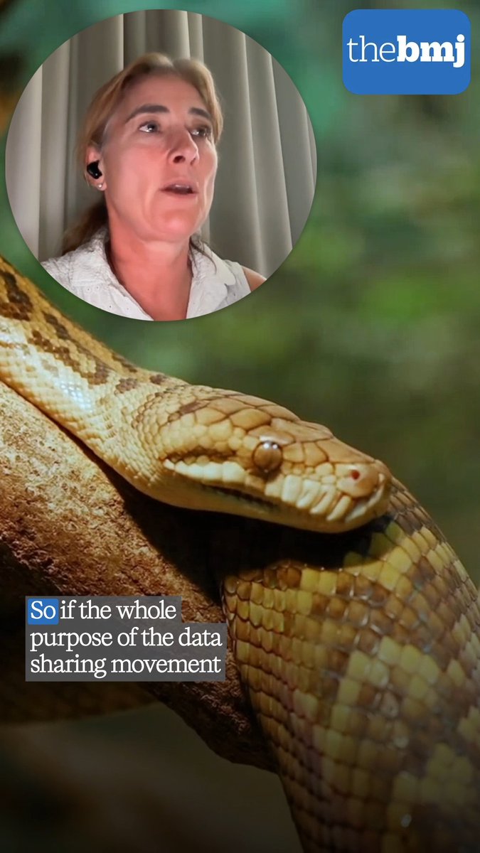 "There was a team in Nigeria who had 20 years' worth of data from a snakebite ward in a hospital. Nobody had ever analysed it." Professor Trudie Lang, head of The Global Health Network, spoke to The BMJ about data sovereignty and equal access. Listen: