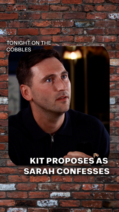 What will Kit do with this information? 🫣 #Corrie