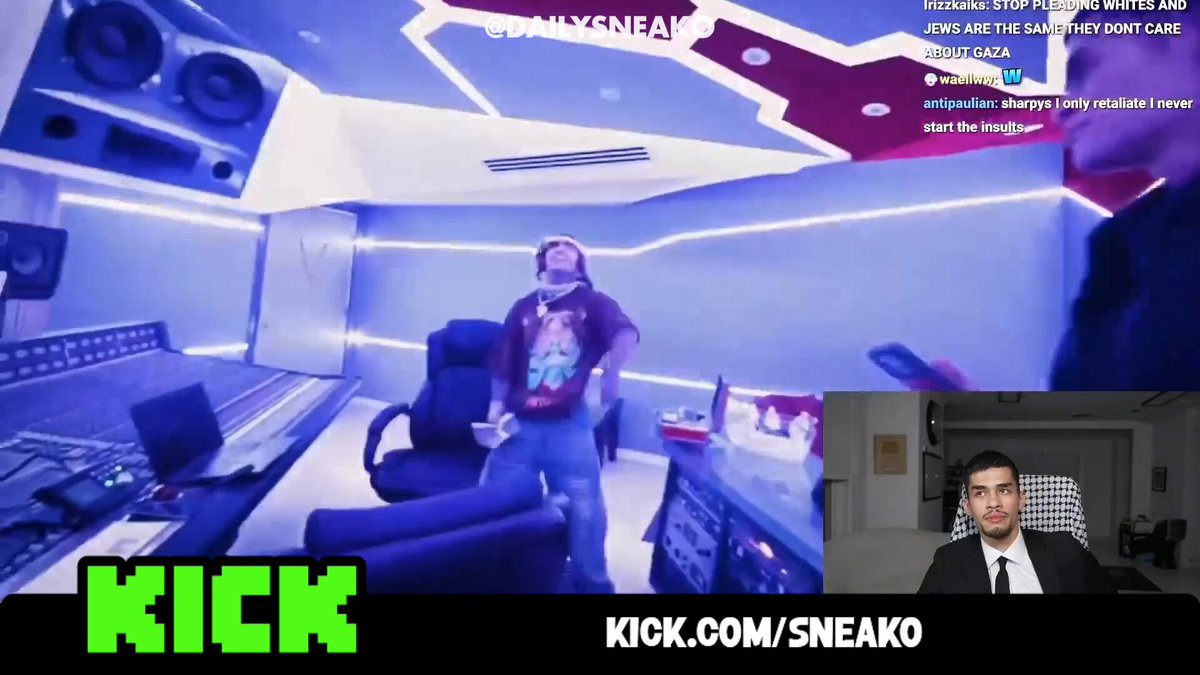 SNEAKO reacts to his song called "Wall Kisser" featuring Lil Pump 🔥👀 ♫ "On Twitter they don't f*cking understand me... I'm not taking no shit from a Wall Kisser..." ♫