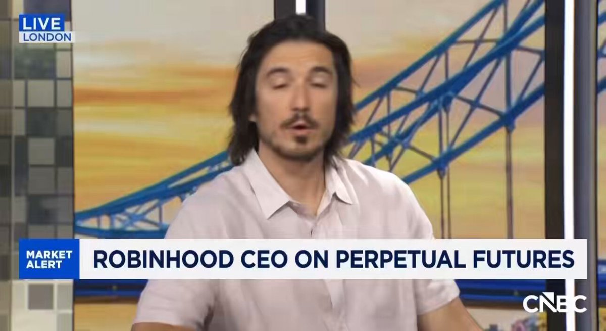 Robinhood CEO (Vlad Tenev) is going all in on agentic AI. His plan: give everyday Robinhood users the same AI trading tools institutions have. AI x financial services is about to completely explode. It's clear where the world is headed.