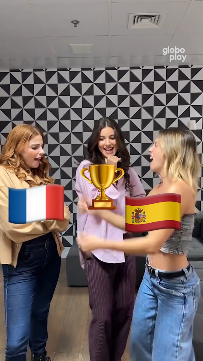 França e Espanha assim amanhã #CopaNaGlobo #TorcidaGloboplay #Espanha #França
