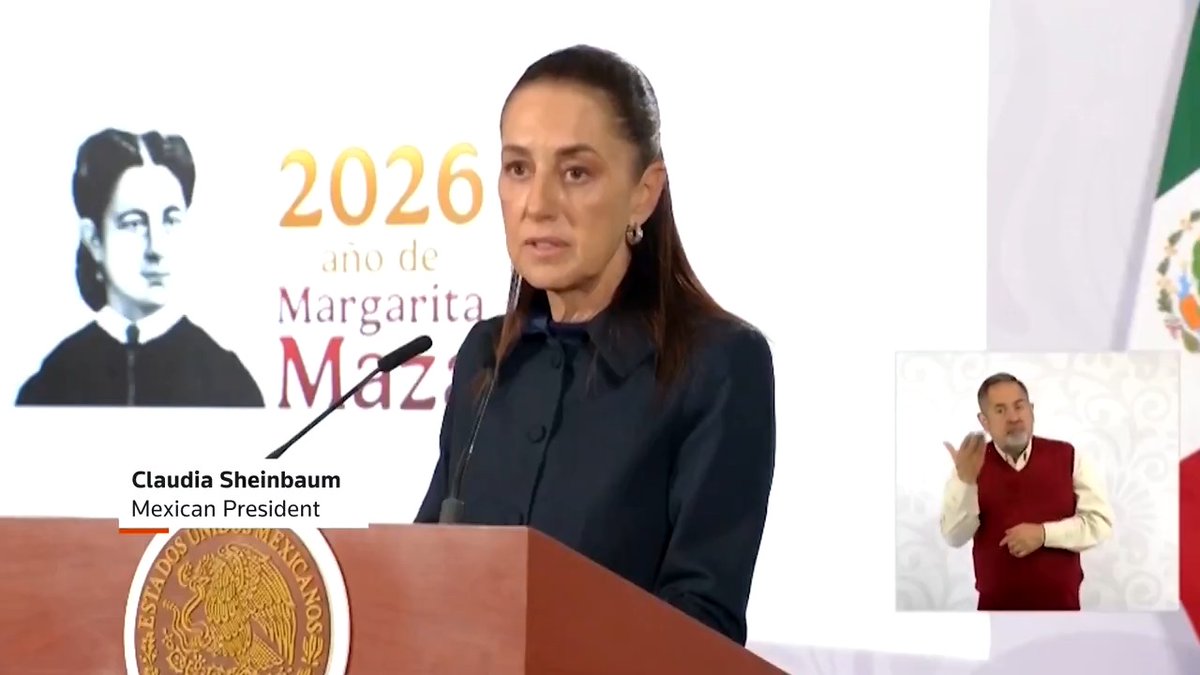 Mexican President Claudia Sheinbaum said that her government would file criminal complaints in the United States over the deaths of 17 Mexican citizens in immigration custody or during immigration enforcement operations