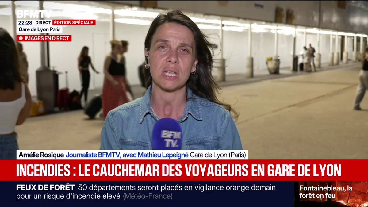 Incendies: le cauchemar des voyageurs en gare de Lyon