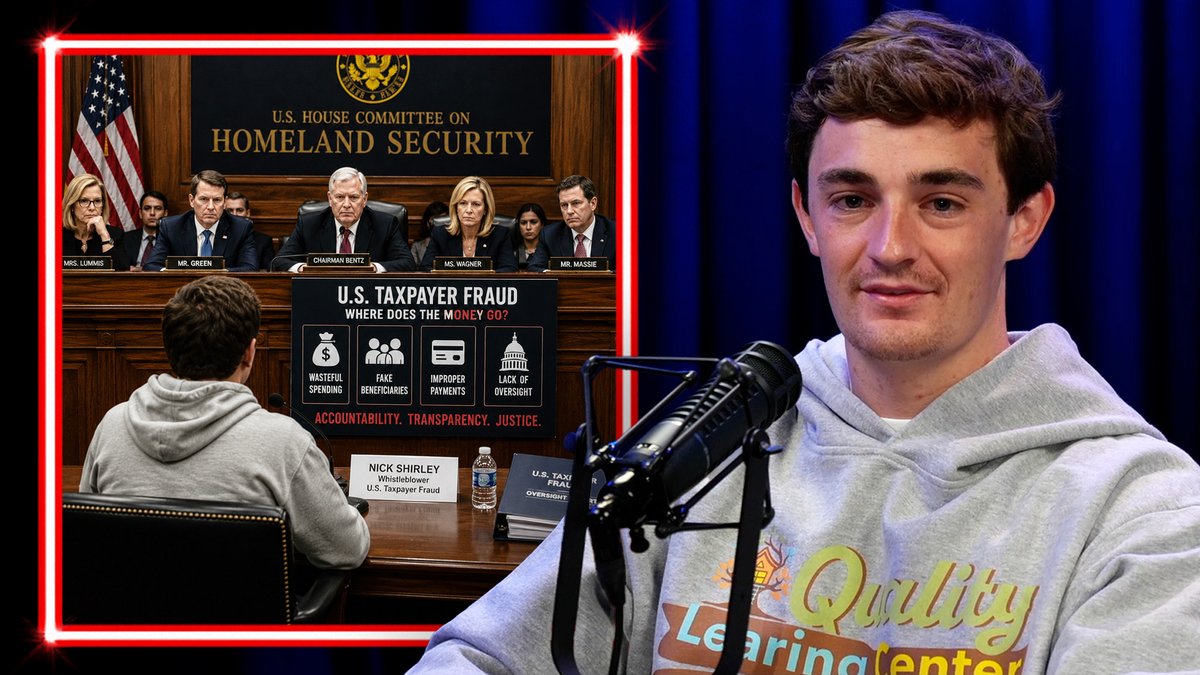 EXCLUSIVE INTERVIEW: Nick Shirley To Testify Wednesday On The Hundreds Of Billions Of Dollars Of Democrat-Orchestrated Fraud Perpetrated Against The Taxpayers Before The Homeland Security Committee! Investigative Journalist Nick Shirley Joins Alex Jones In-Studio To Reveal His Next Big Breaking Stories & Discuss His Wildly Successful Campaign To Expose Fraudsters Ripping Off Americans! THIS IS A MUST-WATCH/SHARE FULL INTERVIEW! Alex Jones Network Nick shirley 🔴WATCH ALEX JONES LIVE NOW: