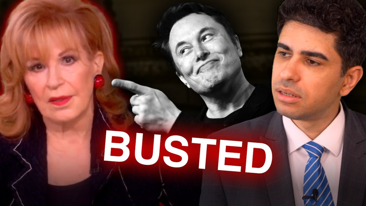 When Joy Behar said Elon should give his fortune to other countries because he won’t live forever… I had to jump in: