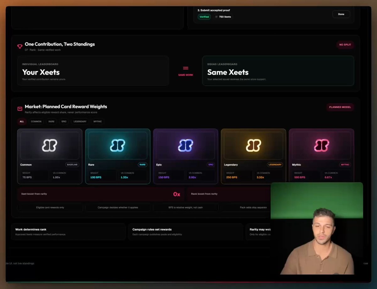 Learn how the new Xeet Squads work. Plus answers to some of your biggest questions (like card rarity weights)