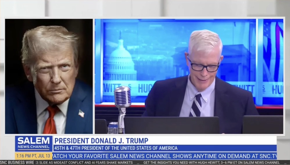 Trump calls Kamala Harris half a person