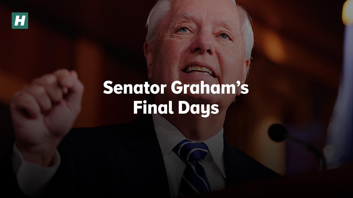 The late Republican Sen. Lindsey Graham was negotiating Russia sanctions in Ukraine a day before he died of an aortic dissection.