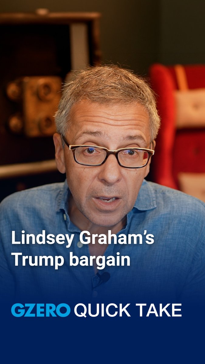 lindsey graham knew exactly who trump was. and still decided that being in his orbit was exactly where he needed to be. GZERO Media