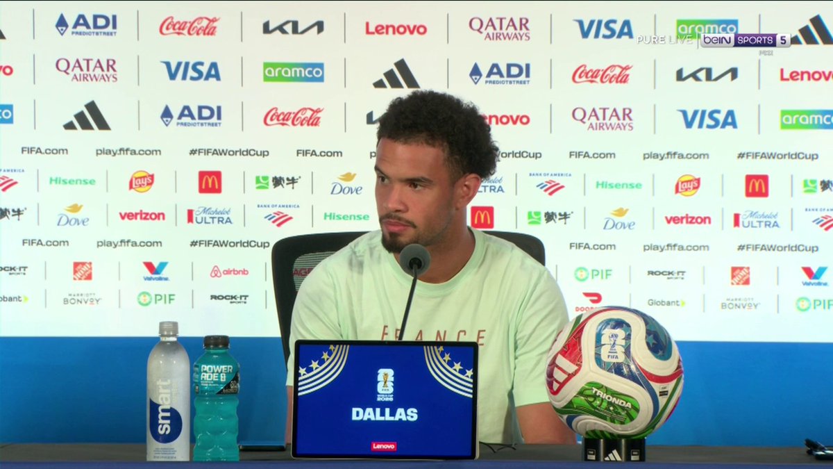 🚨 Warren Zaïre-Emery 🇫🇷 sur Kylian Mbappé 🇫🇷 : « C’EST UN JOUEUR JUSTE EXTRAORDINAIRE ! 🤩 (…) Je pense que contre l’Espagne 🇪🇸, il a pas envie de perdre. Quand il rentrera, il pourra charrier les autres. » 😁