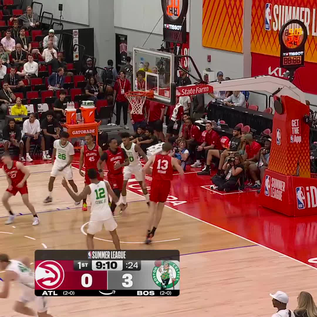 Tucker starts us off with back-to-back threes 👌