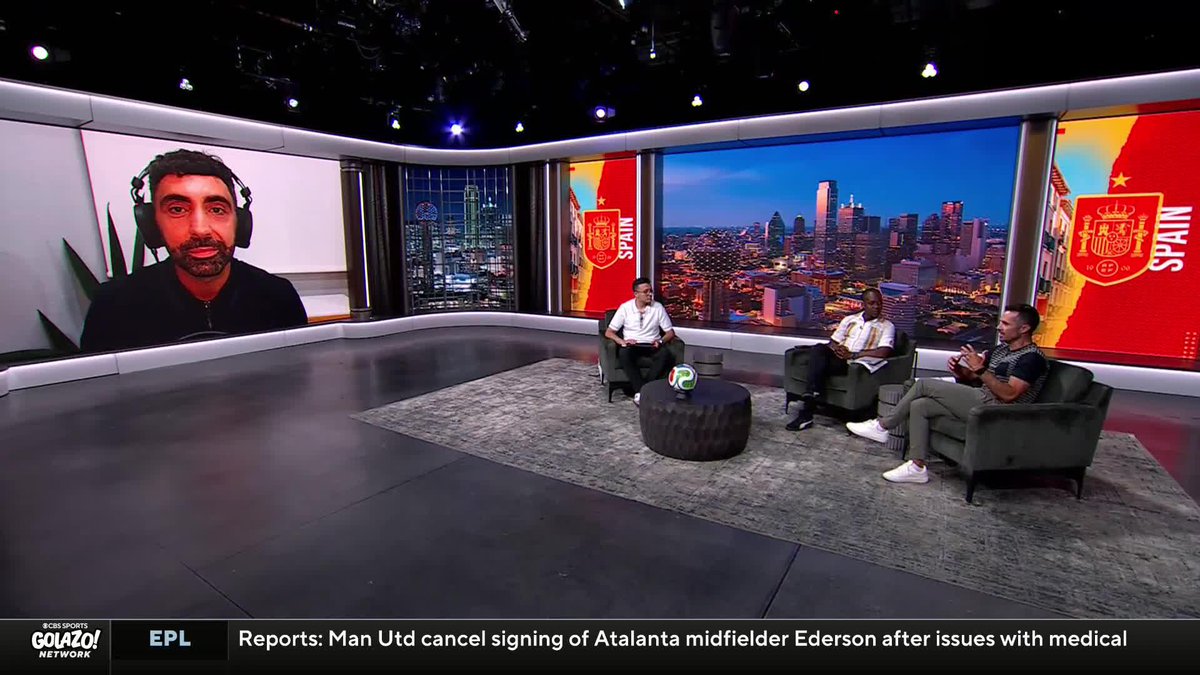 "They want France to chase shadows." Phil Kitromilides believes Spain is going to try and keep possession and make France chase the ball โฝ๏ธ