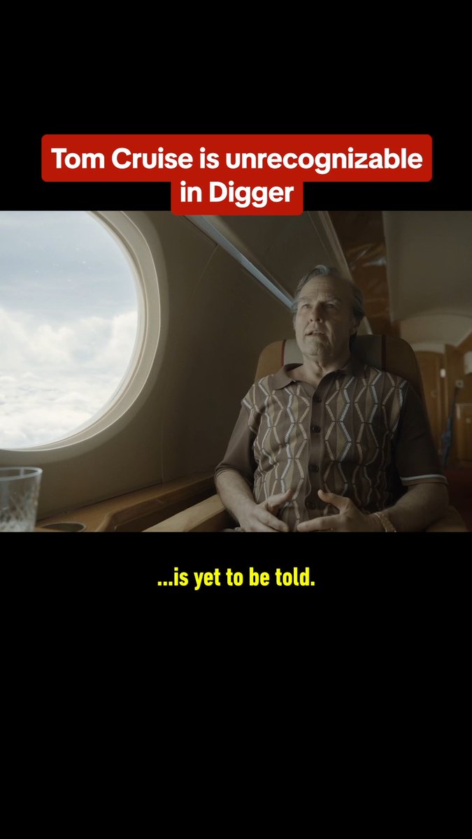 Tom Cruise plays Digger Rockwell and must save the world in Digger, directed by Alejandro G. Iñárritu.