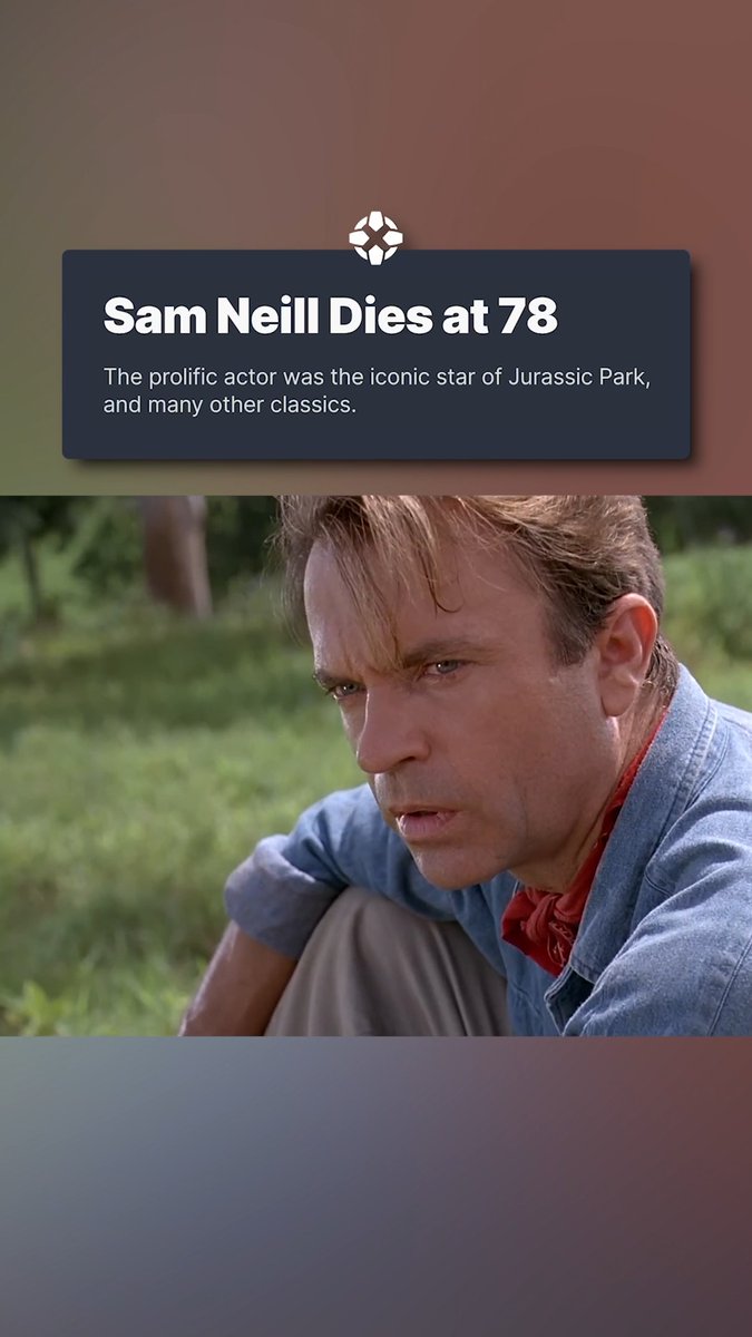 Rest in peace, Sam Neill.
