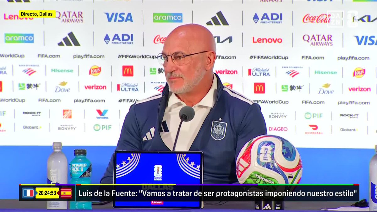 🗣️ Luis de la Fuente: "¿Pedri o Fabián? Si tengo esa duda, pondremos a los dos y se acabó el problema" #DAZNMundial #FIFAWorldCup