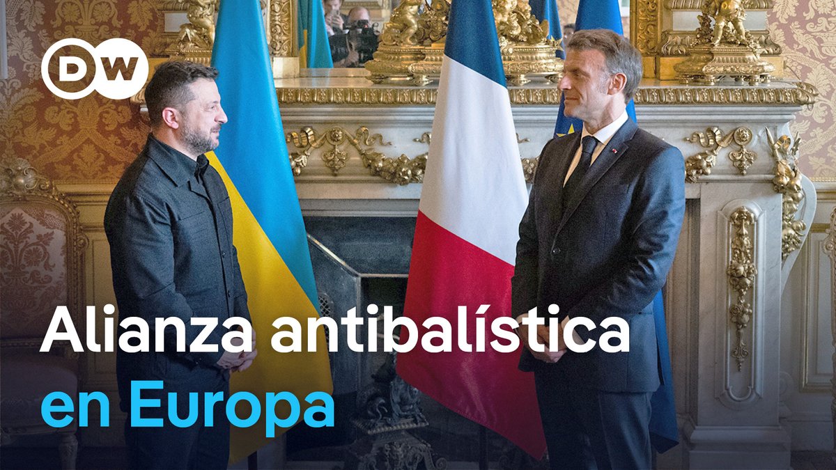 Europa impulsa una alianza de defensa paralela a la OTAN Nueve países occidentales se reunieron en París en la primera cumbre de la "Coalición Antibalística". El presidente de Francia, Emmanuel Macron, anunció aviones Rafale y apoyo para fabricar misiles en Ucrania. El presidente ucraniano, Volodímir Zelenski, volvió a pedir más sistemas Patriot.