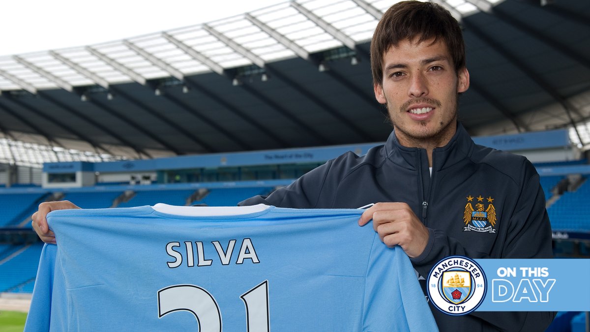 #OnThisDay: #ManCity signed David David Silva [2010] 👑 436 Apps, 77 Goals, 141 Assists 🏆 League Cup [x5] 🏆 Premier League [x4] 🏆 Community Shield [x3] 🏆 FA Cup [x2] 🏅 #ManCity POTM [x9] 🏅 PFA TOTY [x3] 🏅 Premier League POTM [x1] 🏅 Manchester City POTY [x1]