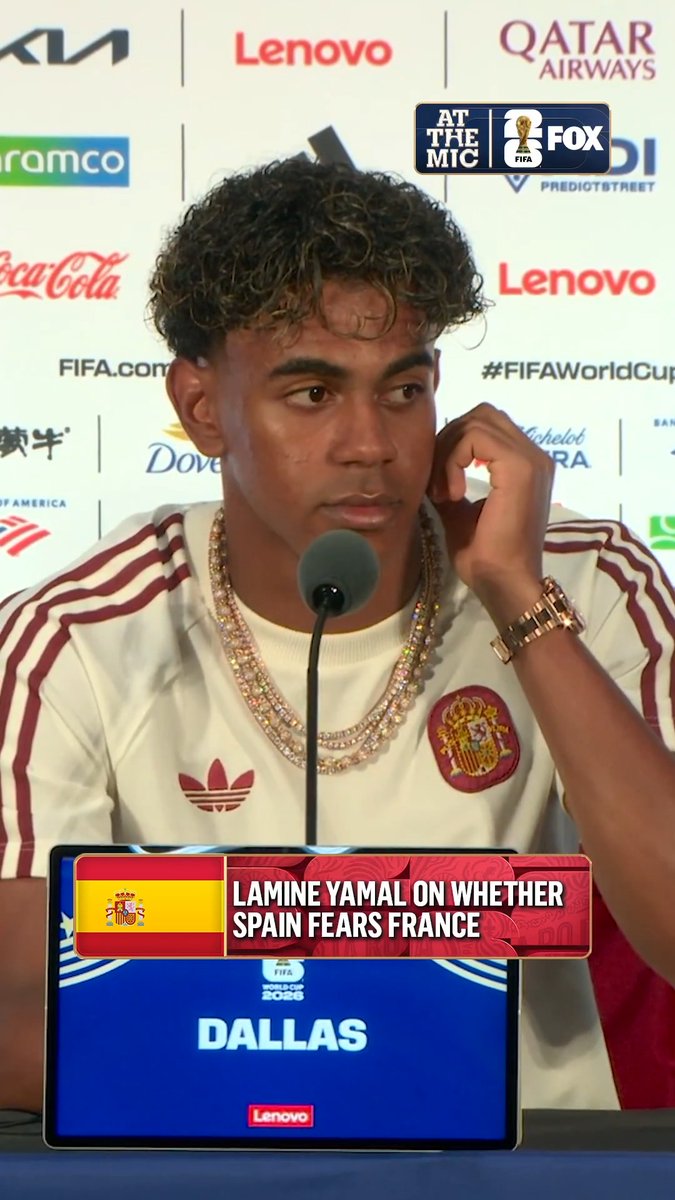Lamine Yamal has no fear ahead of facing France in the FIFA World Cup Semifinals