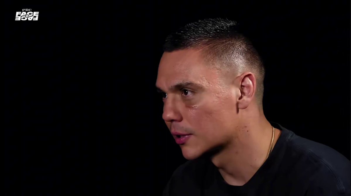 Errol Spence Jr offered to spar Tim Tszyu on the spot during their sit down interview with Shawn Porter.