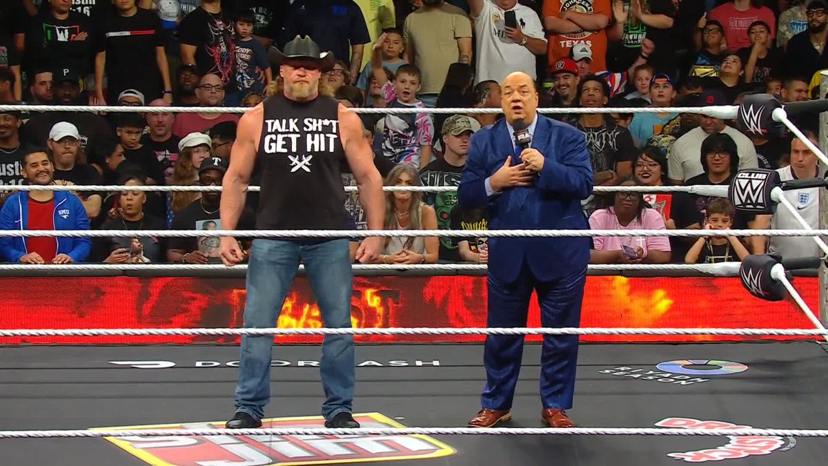 Paul Heyman has a RESTRAINING ORDER on Oba Femi before SummerSlam! 😳 Not just for him, but also for Brock Lesnar!!