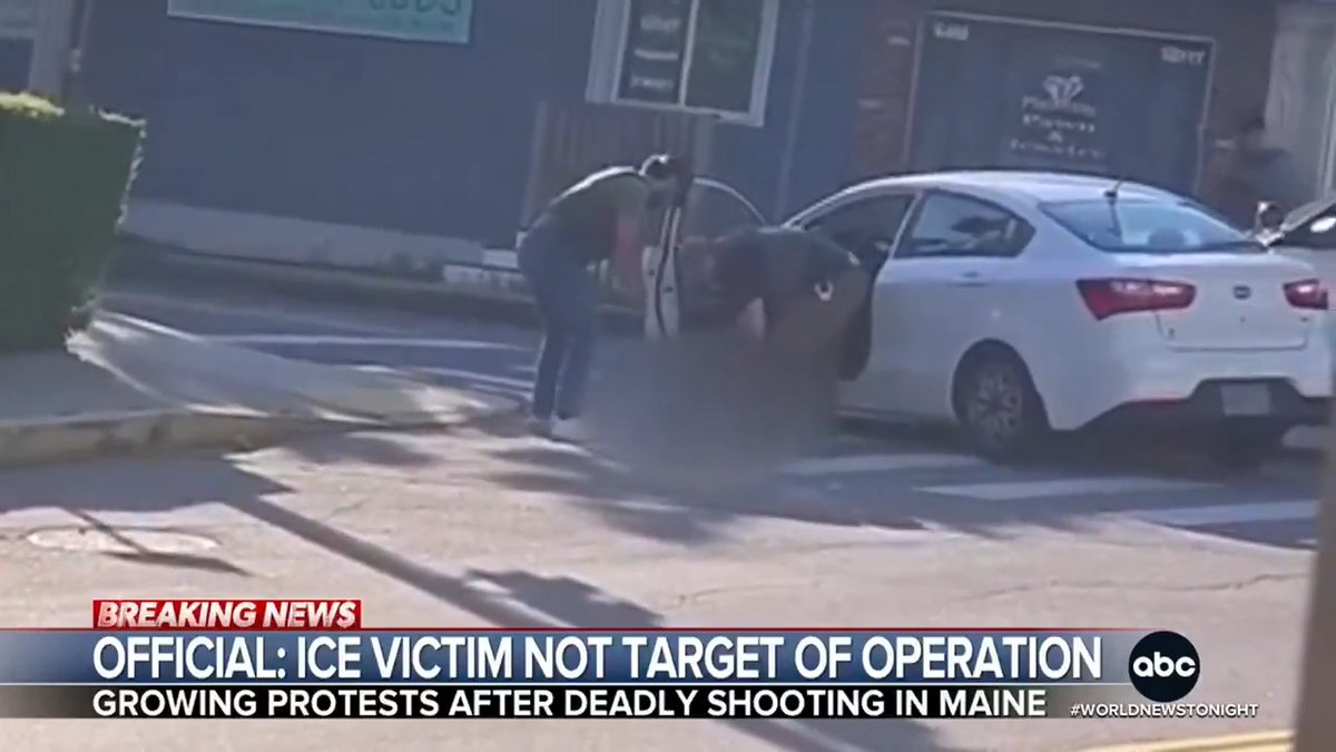The man fatally shot by a federal immigration agent in Maine was not the target of the warrant the officers were executing, according to Maine Sen. Angus King. It marks the second deadly ICE-involved shooting in less than a week. Pierre Thomas reports.