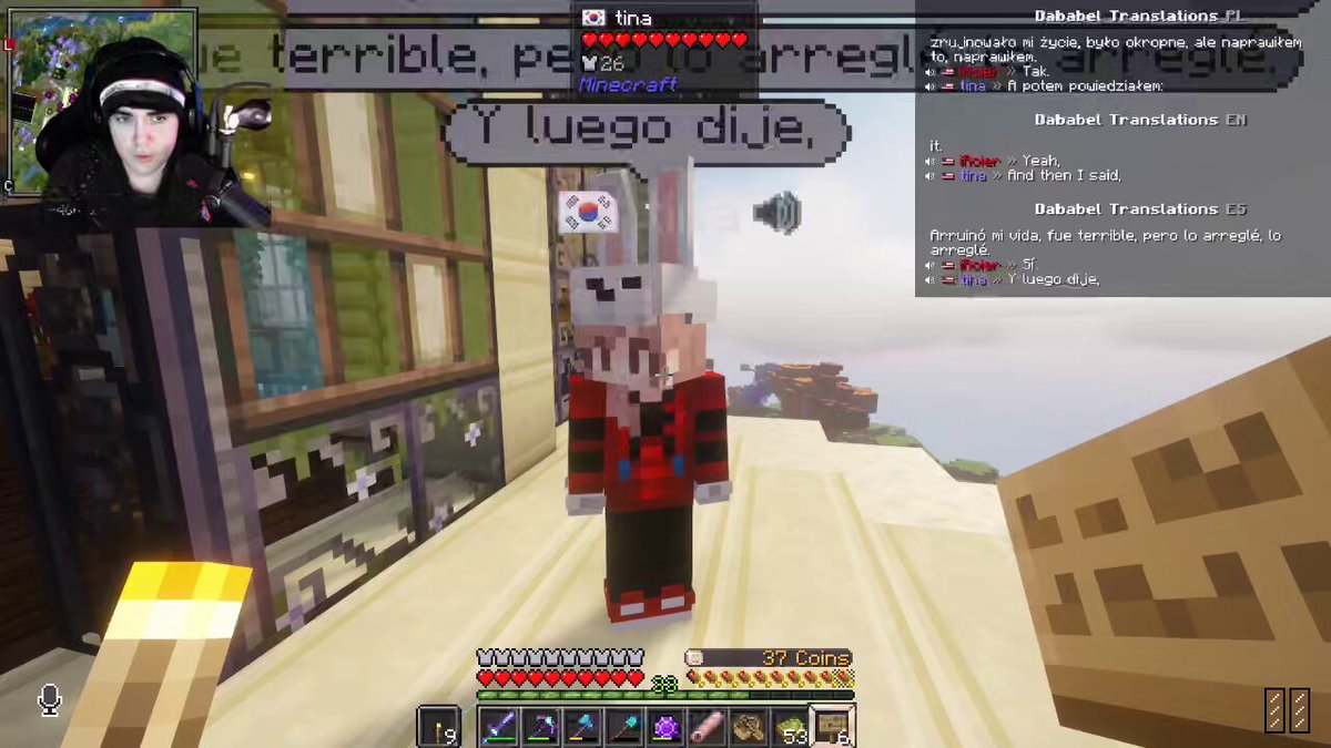 qRoier: Por ejemplo, Vegetta dice "guapo" todo el tiempo, porque la intro de Vege es "Hey muy buenas a todos, guapísimos" qTina: Guapísimos? qRpier: Si, es como "Bienvenidos gente hermosa", lo dice todo el tiempo, desde 2012 o más La intro más iconica de mc hispano<3