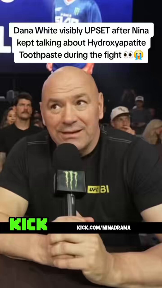 Weird conversations Dana White and I have LMAO