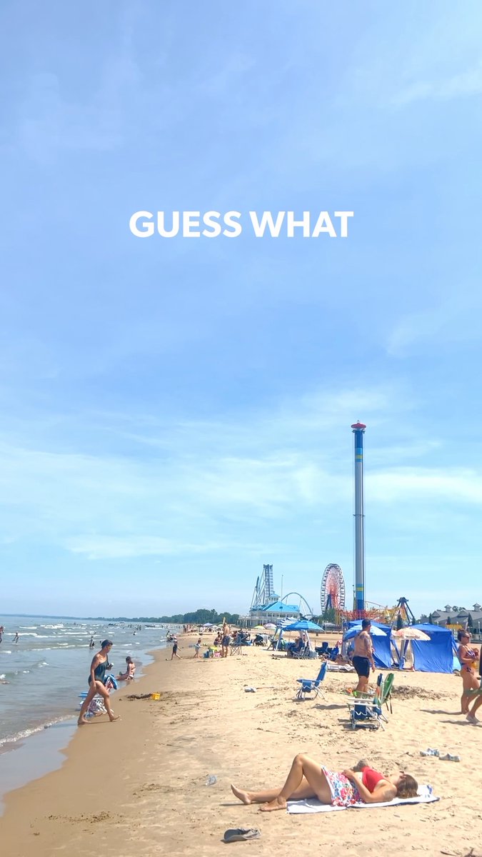 The beach has spoken 🏖️ Resort guests get one-day Cedar Point tickets for only $29 🙌 (plus tax) Visit our website to book your stay 🏃♀️💨 *For resort guests only. Terms and conditions apply. See booking Portal for details