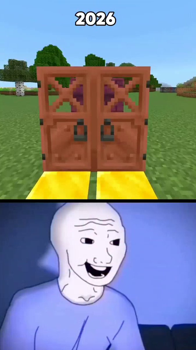 Really nostalgic Minecraft moment