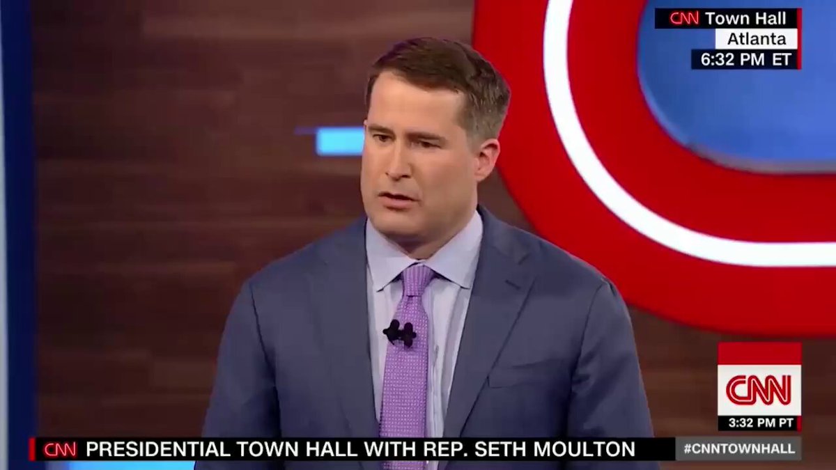 Moulton has a long list of ham-fisted, pandering performances over the years. This was an all-timer: "If this country wasn't racist, Stacey Abrams would be governor."