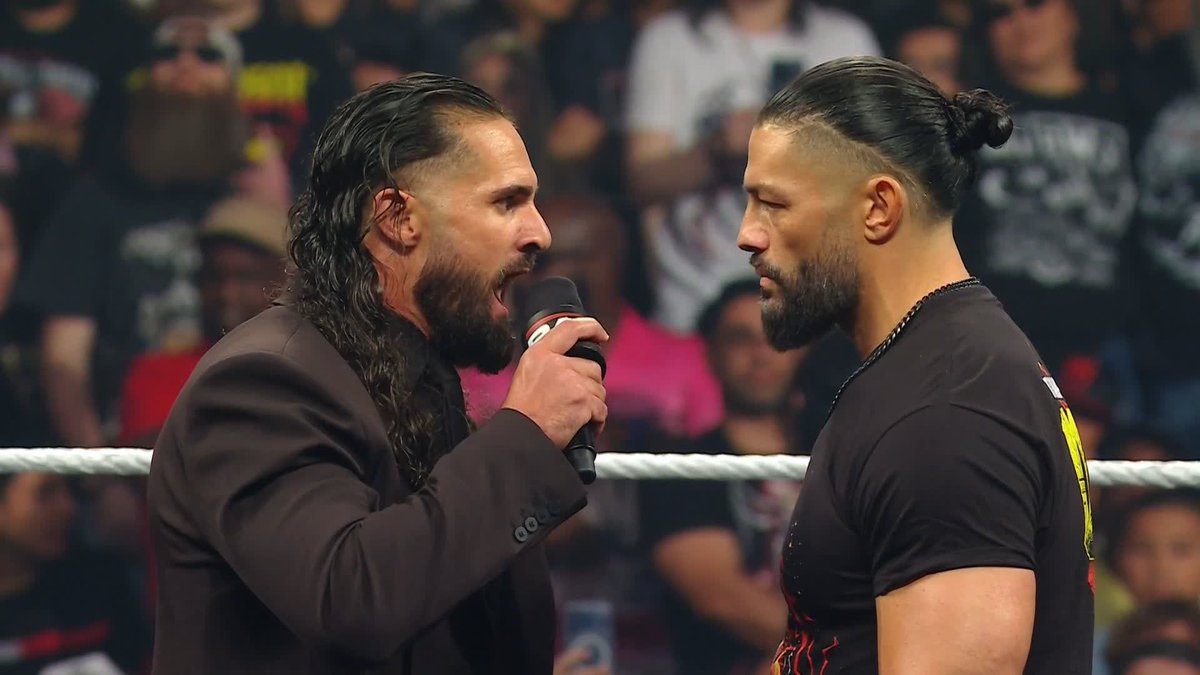 Things just got PHYSICAL and Seth Rollins stands tall! 👊 These two will be UNLEASHED at #SummerSlam!