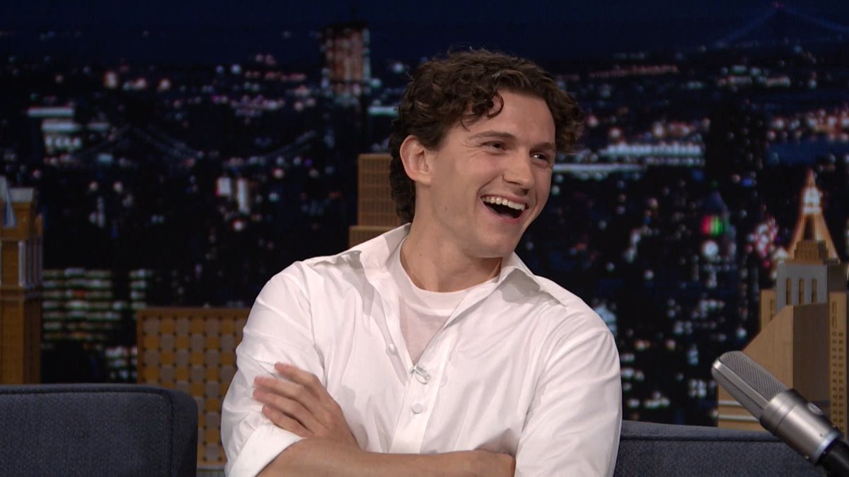 .Tom Holland had to move production for Spider-Man Movie so he could film The Odyssey Movie 🤯 #FallonTonight #TheOdyssey