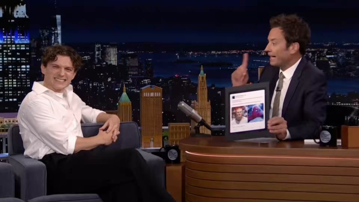 Tom Holland reveals he did actually get ghosted by Erling Haaland “I’ll tell you what, that is exactly the type of humbling experience that is important for actors” “I texted him. I'll take him to dinner. Not even a response. Not an excuse. Not, ‘I'm busy tonight, I'm playing football.’ Nada. Nothing” “I was at Monaco watching Lewis Hamilton race and I saw him. He was in a hospitality suite across from me. I just thought I'd shoot my shot. Why not? I sent him a text” “I never imagined I'd talk about it on live television but here we are”