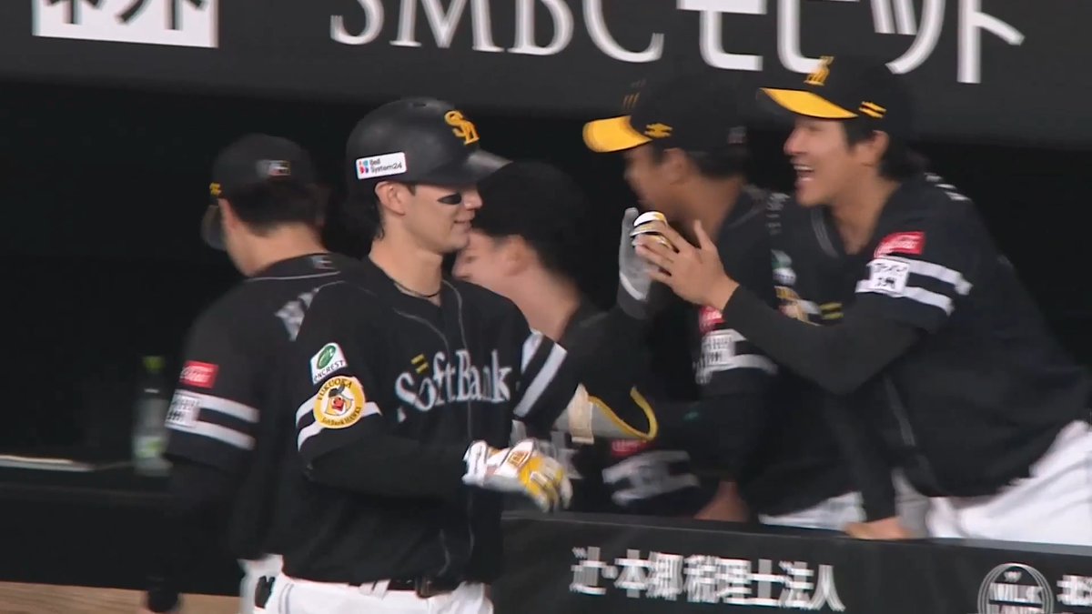 この打球の速さが魅力的!✨🤩 完璧に捉えた!🔥🔥 福岡ソフトバンク 正木智也 選手の今シーズン第12号先制ソロホームラン!🌈 👇スマホ・テレビで試合観戦!