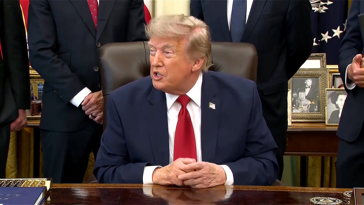 President Trump paid tribute to Senator Lindsey Graham, calling him a ‘fantastic person’ and noting Graham’s support for the Save America Act