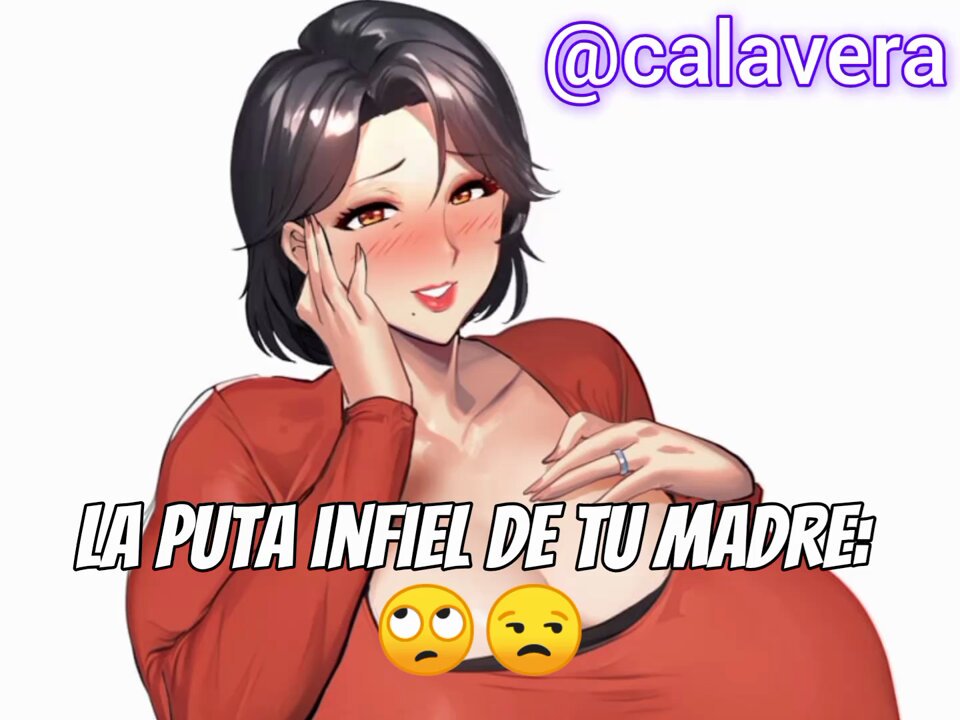 Tu madre creyendo que estás solo de tu habitación masturbando te, pero no sabe que tienes una relación con su amiga, eso le pasa por guarra y infiel 😆😝 (Artista: sutekimeppou creo) (Música: J Balvin-verde) #NTV #cuckquean #NTRartenativo #Vanilla