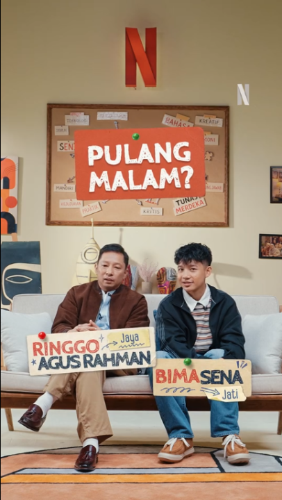 Ini baru debat soal jam malam. Lain lagi debat Jati & Jaya. Tonton Ringgo Agus Rahman & Bimasena sebagai ayah-anak di film Aku Sebelum Aku, karya Gina S. Noer, tayang 16 Juli di Netflix!