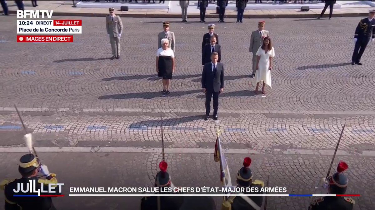 14-Juillet: la Marseillaise retentit sur les Champs-Élysées