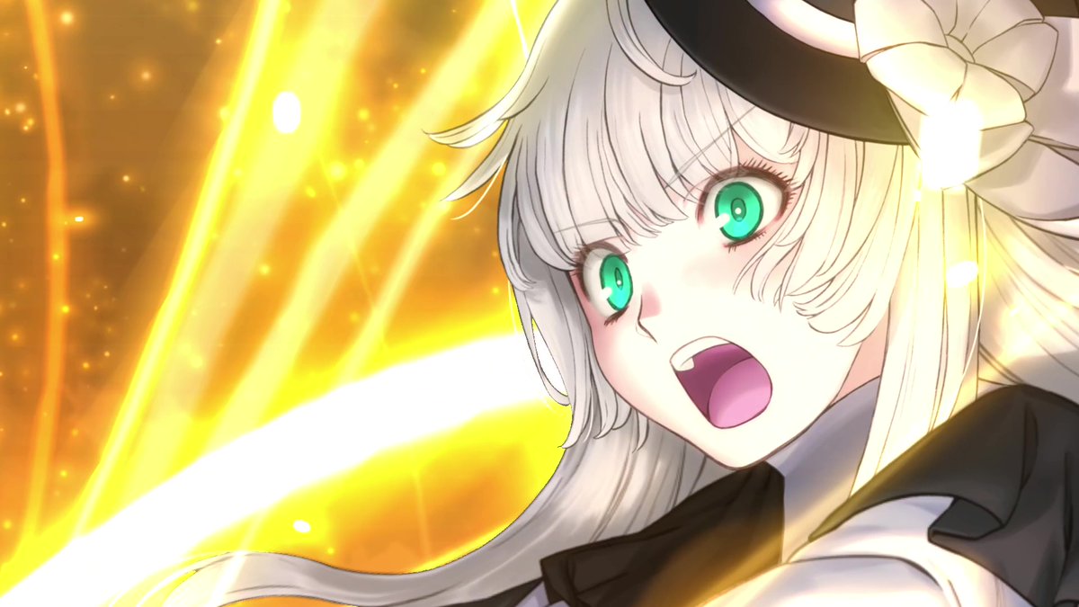 【カルデア広報局より】 期間限定イベント「春の終わりに君を待つ」の配布サーヴァント「★4(SR)グレイ・リリィ(ランサー)」の宝具演出をご紹介! 「★4(SR)グレイ・リリィ(ランサー)」の宝具は「Busterの単体攻撃宝具」となります。詳細な効果は下記のとおりです。 ▼宝具効果 自身の宝具威力をアップ(3ターン) + 敵単体の防御強化状態を解除&超強力な攻撃&強化無効状態を付与(1ターン) + 自身のNPを少しリチャージ 詳しくは→ #FGO #春の終わりに君を待つ