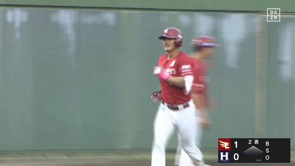 パワー抜群 左中間の深いところへ放り込んだ 金子京介 ファーム第11号ホームラン ⚾️ハヤテ×楽天(ファーム) #RakutenEagles #だったらDAZN #イージースポーツ