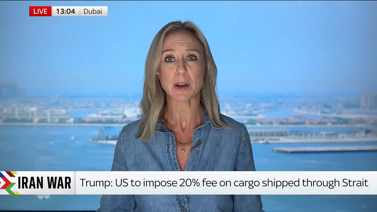 'It looks like it is all heading in a very escalatory direction' Sky's SallyLockwood reports from Dubai after the US and Iran exchanged fire overnight. Donald Trump has also suggested further attacks in the region are to come. Read more: