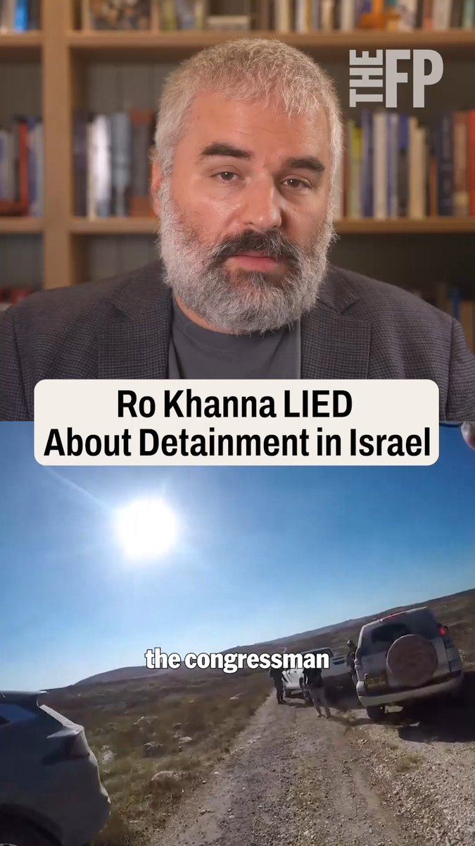 “It’s an extremely irrelevant event… The congressman is a lying liar.” @HavivRettigGur says Representative Ro Khanna grossly exaggerated what happened during his West Bank visit for his own political purposes.