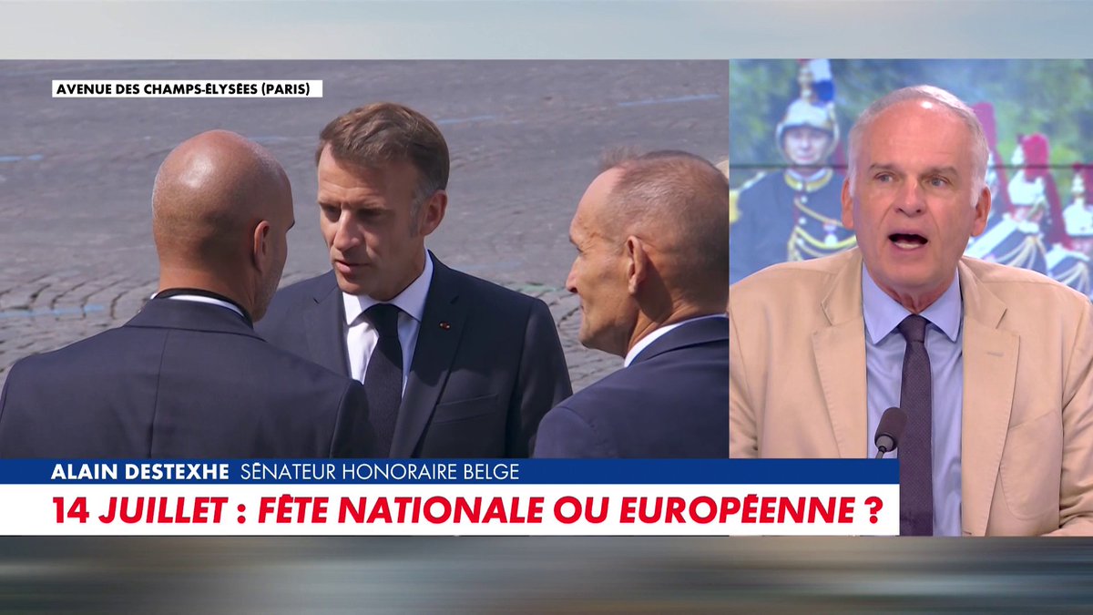 «Je n'aurais pas invité les Ukrainiens à défiler. Le 14 juillet doit rester une fête française. Emmanuel Macron ne doit pas utiliser cette fête pour des objectifs politiques», déplore Alain Destexhe, sénateur belge. Toute l'info est à retrouver sur