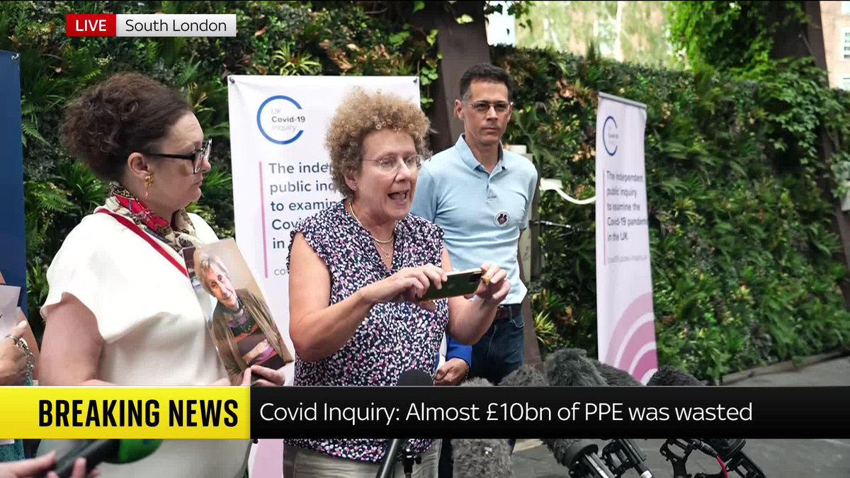 "The VIP lane was a textbook case of corruption and cronyism." The daughter of Christina Fulop, who died from COVID, speaks out after it was revealed that nearly £10bn of taxpayers' money spent on PPE was wasted. 📺 Sky 501, Virgin 602, Freeview 233
